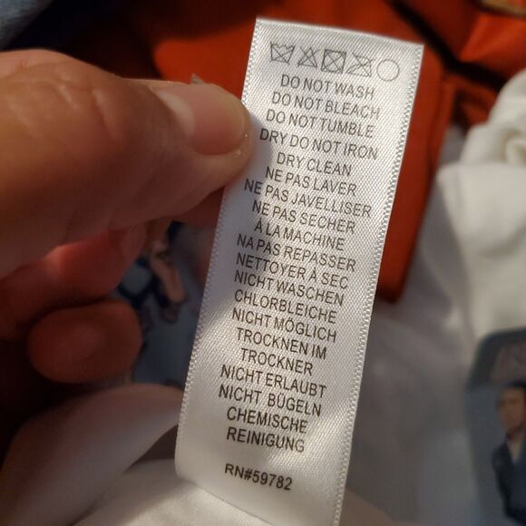 Adrianna Papell White Eyelet Sheath Dress Size 16 Missing Belt - Picture 8 of 8